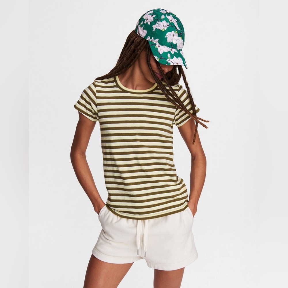 Rag & Bone Slub Striped Tee